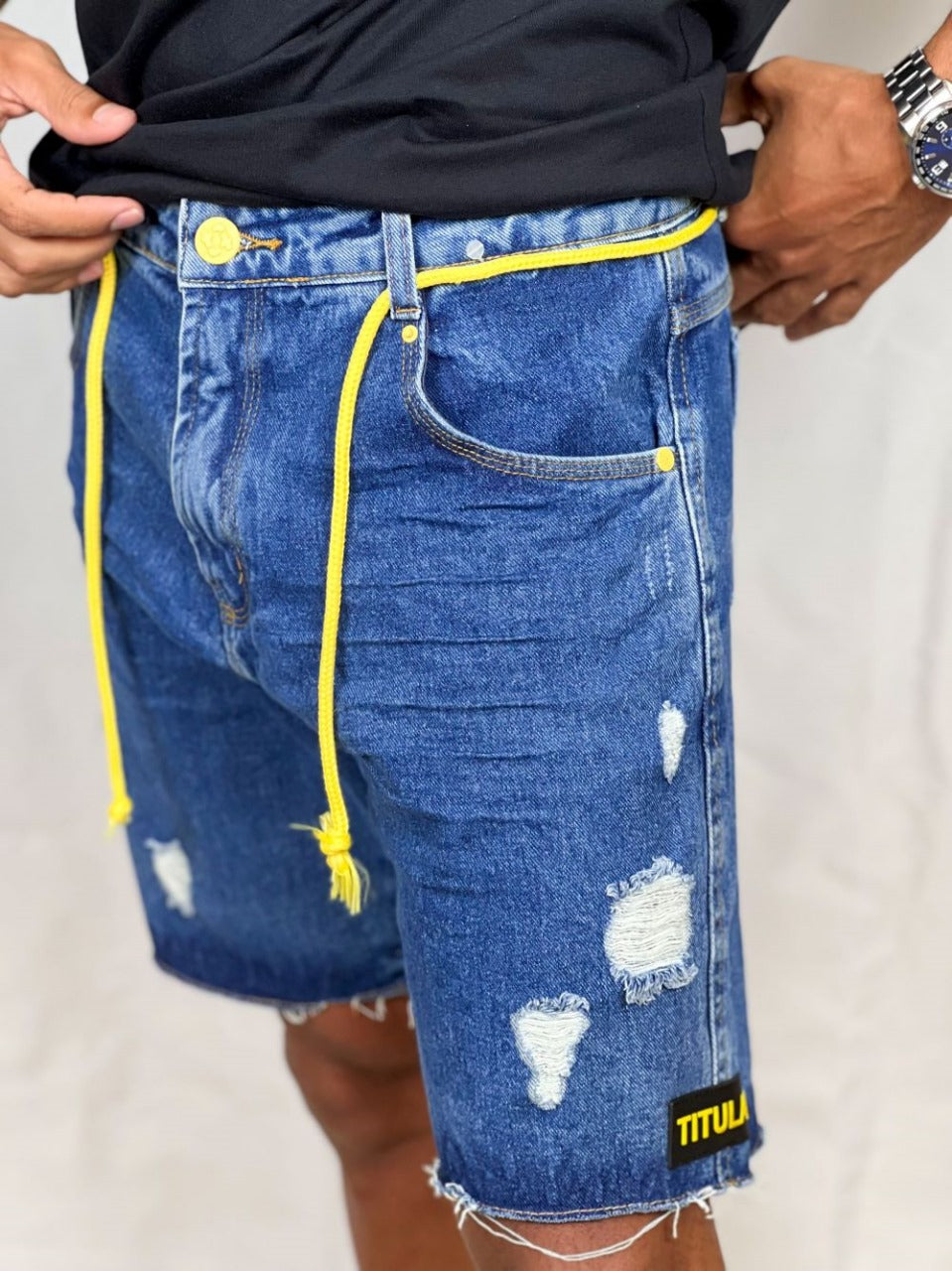 BERMUDA TITULAR JEANS 3884