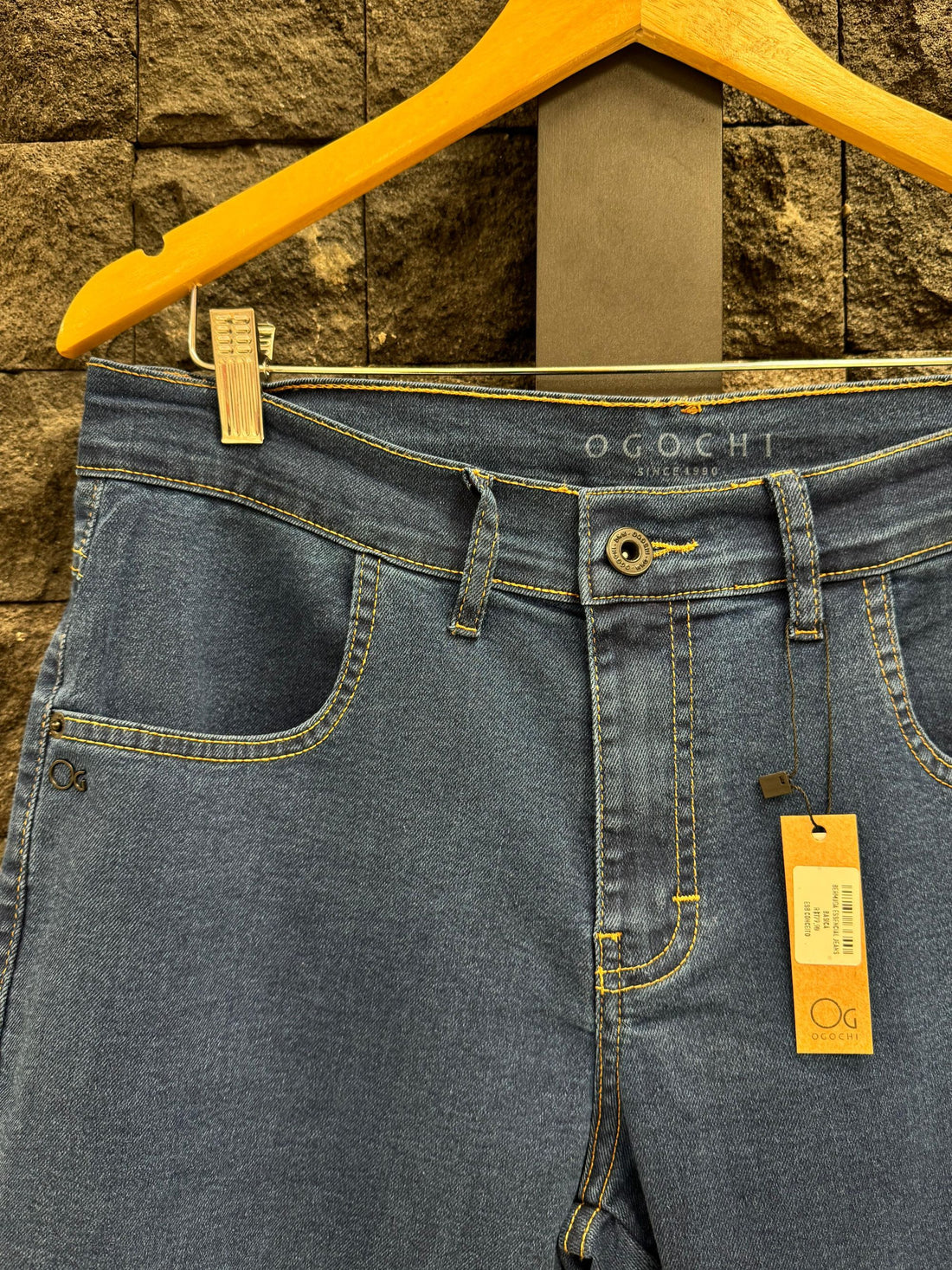 BERMUDA ESSENCIAL JEANS  CLARO OGOCHI
