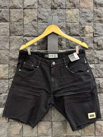 BERMUDA TITULAR JEANS PRETA 8483