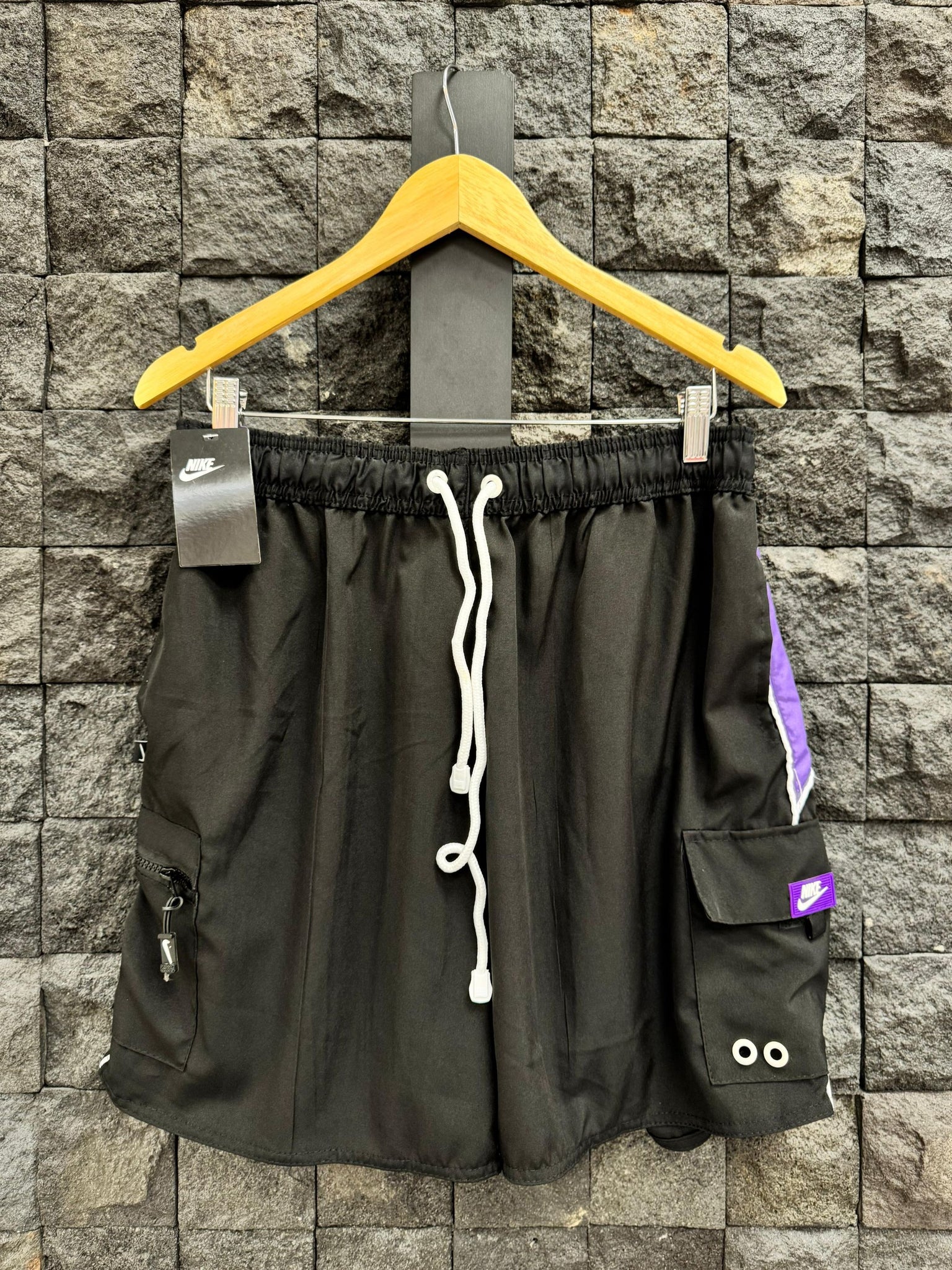 BERMUDA NIKE IMPORTADA ROXO
