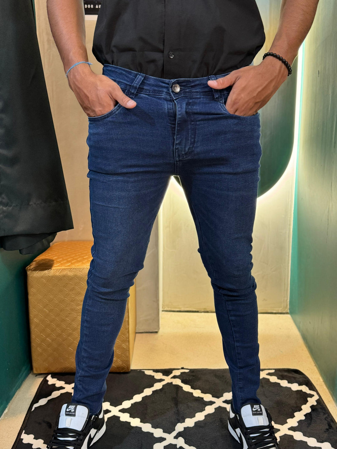 Calça Jeans Slim fit