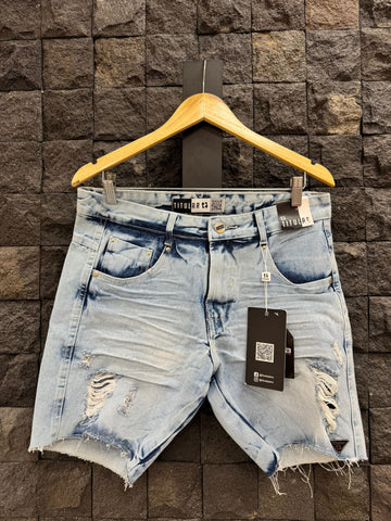 BERMUDA TITULAR JEANS LAVAGEM CLARA 355