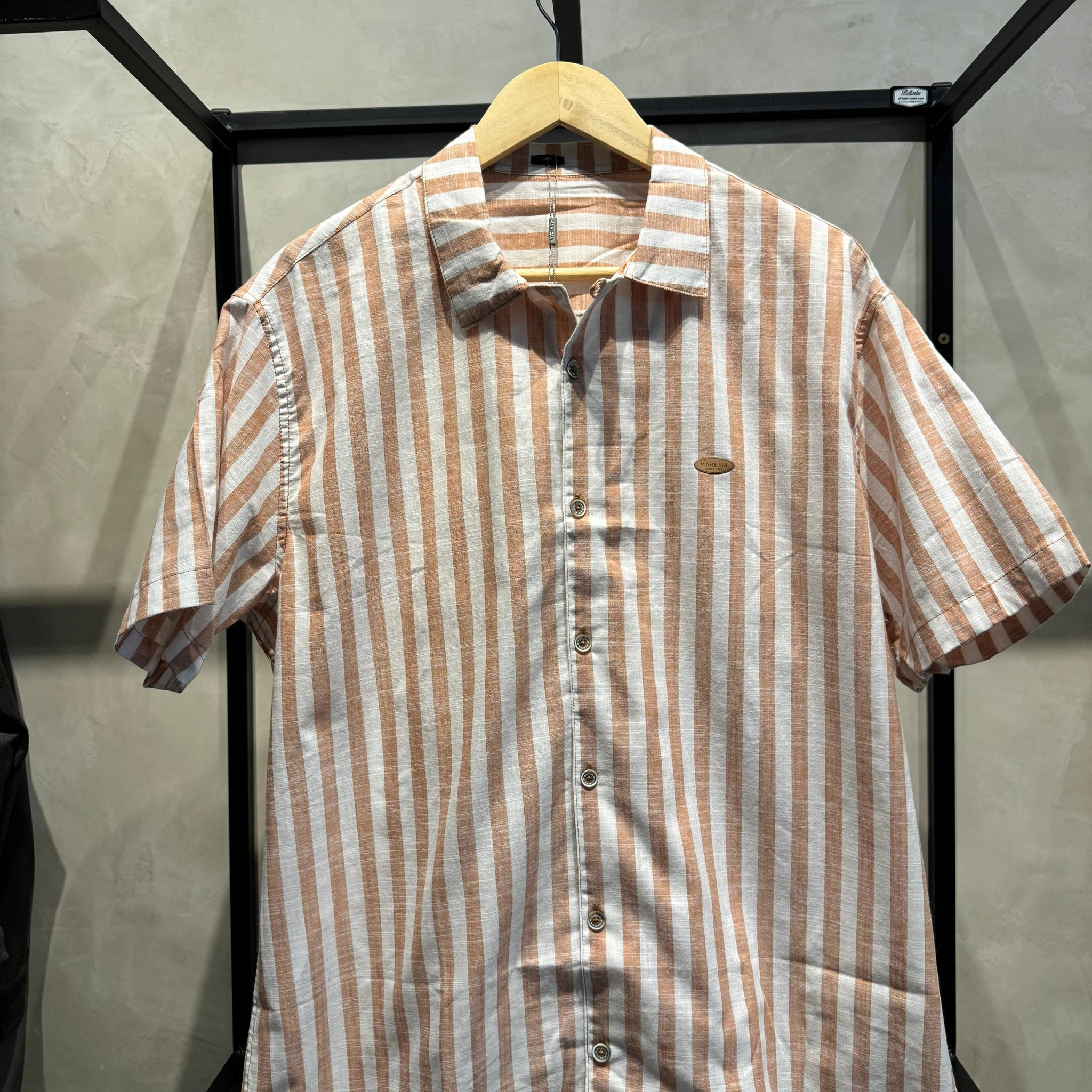 CAMISA  MANGA CURTA VERÃO MARESIA TERRACOTA