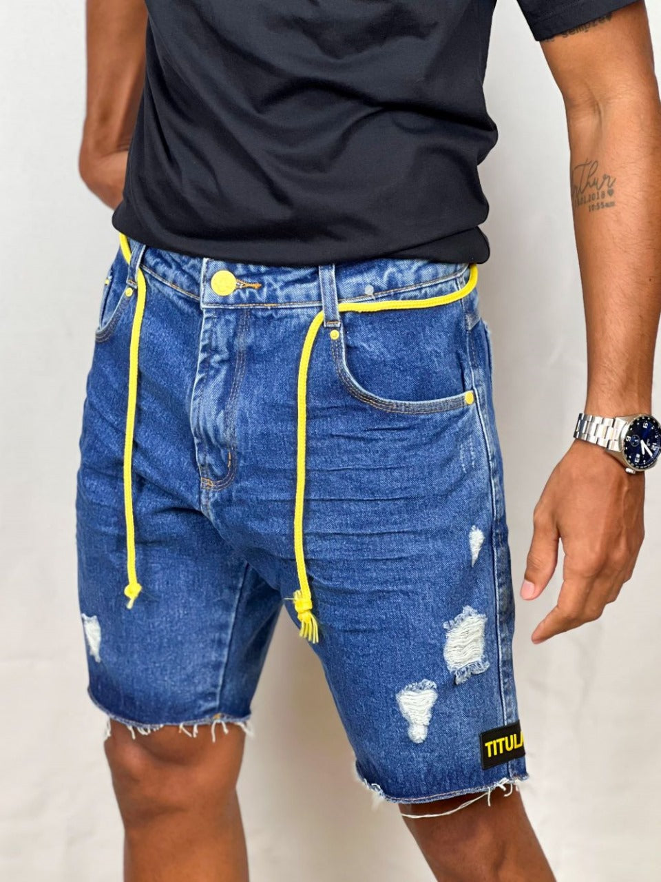 BERMUDA TITULAR JEANS 3884