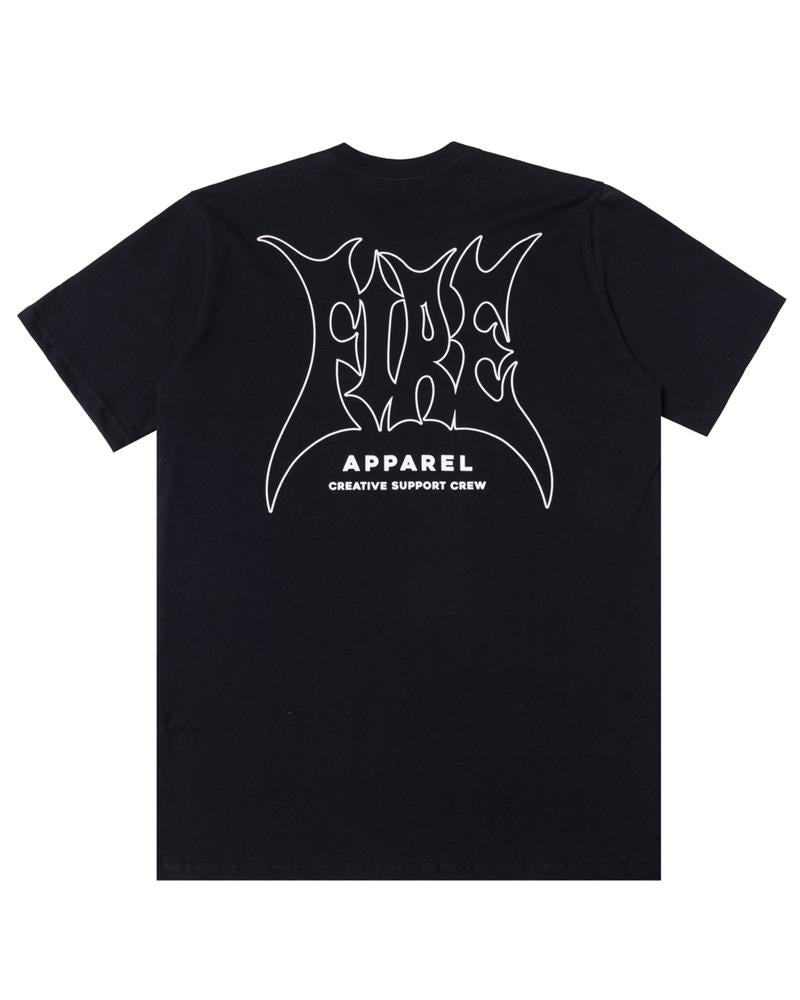Camiseta Premium Fire Basic Slaughter (Preto)
