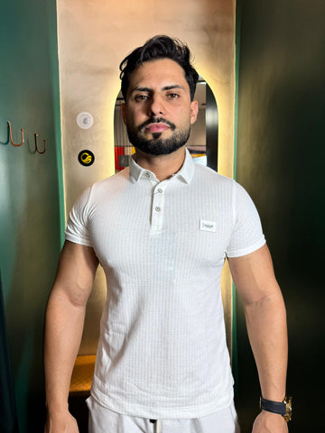 CAMISA GOLA POLO PIQUET MIOCHE MALHA BITCOIN