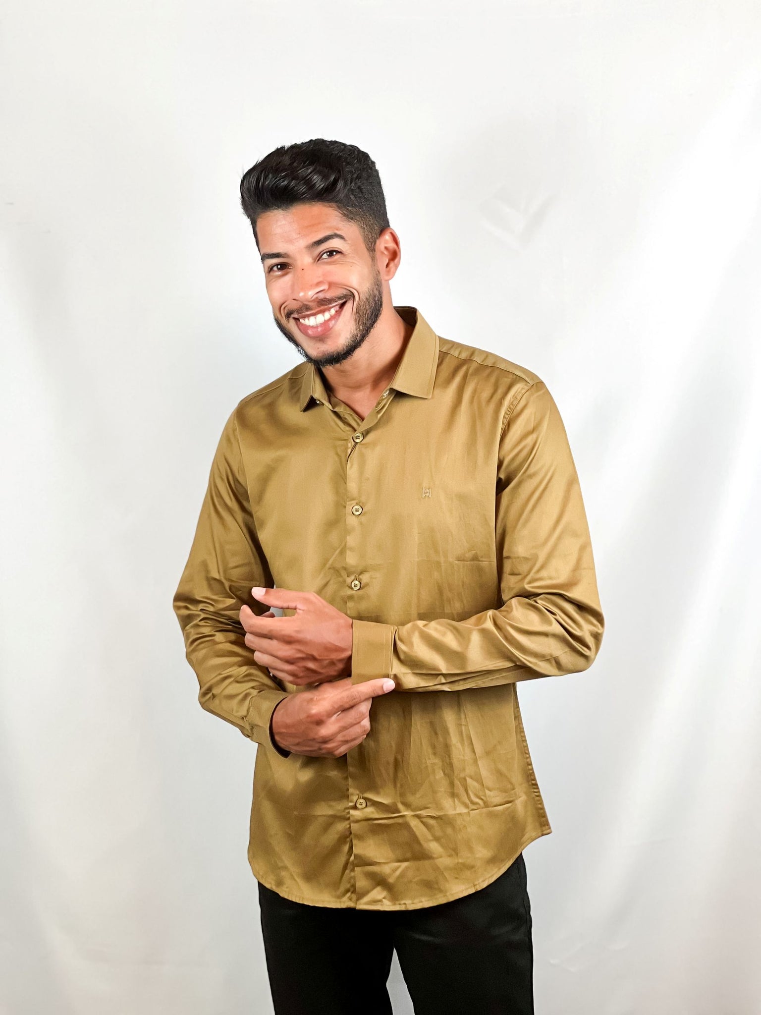 CAMISA MANGA LONGA SOCIAL-MIOCHE