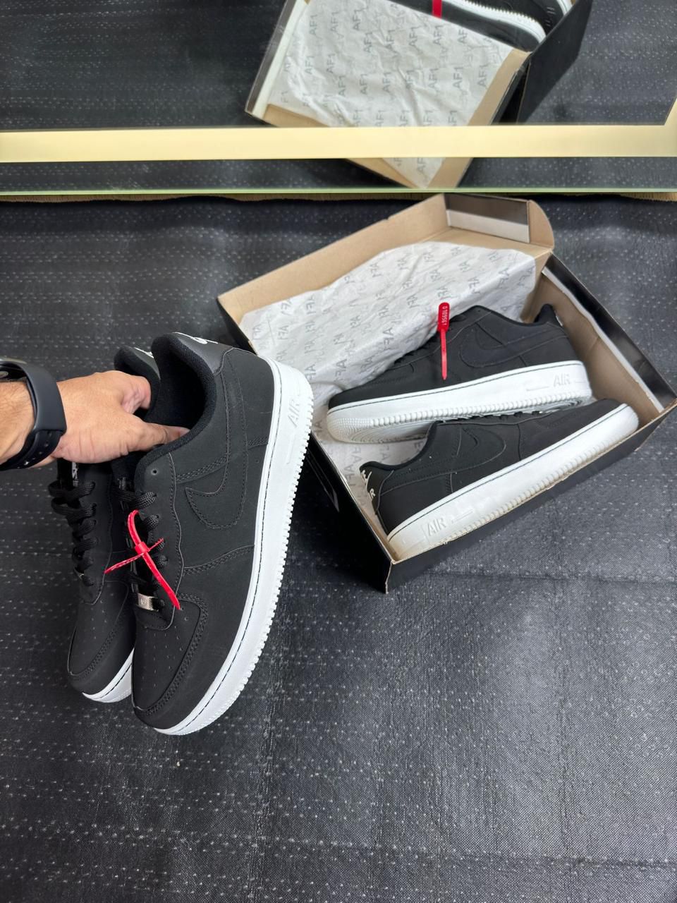 ênis AIR force 1 Low Nobuck