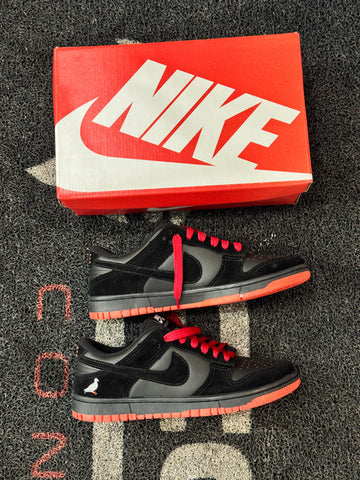 Tenis Air force preto com vermelho