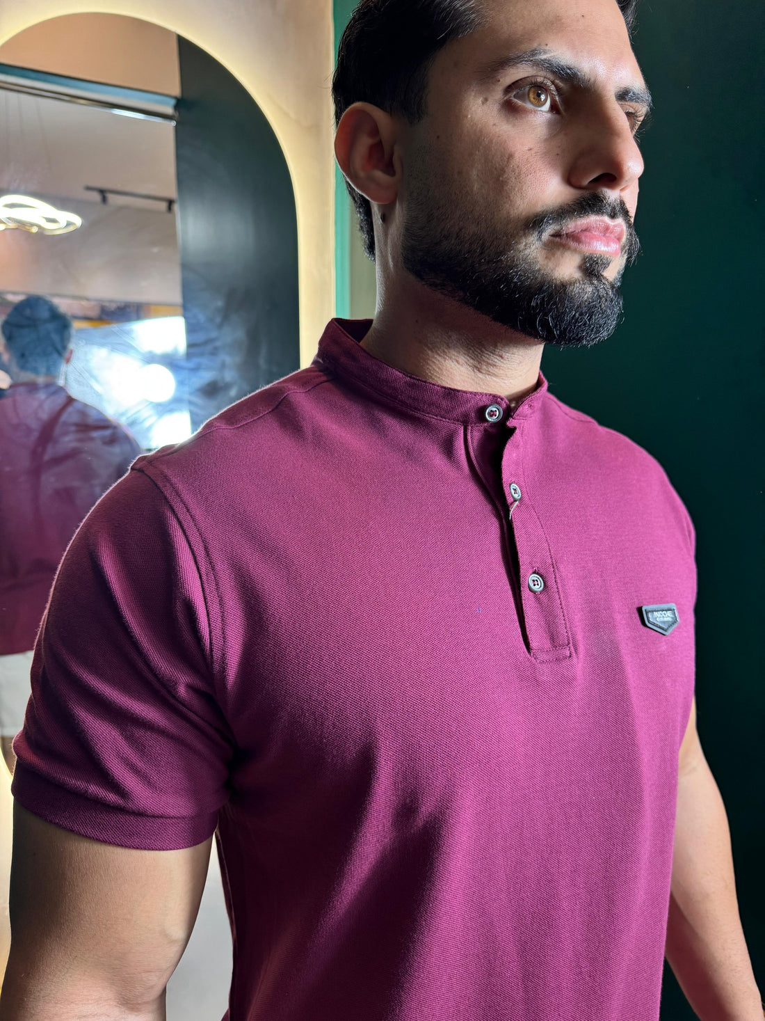 CAMISA GOLA POLO PIQUET SUED BORDO