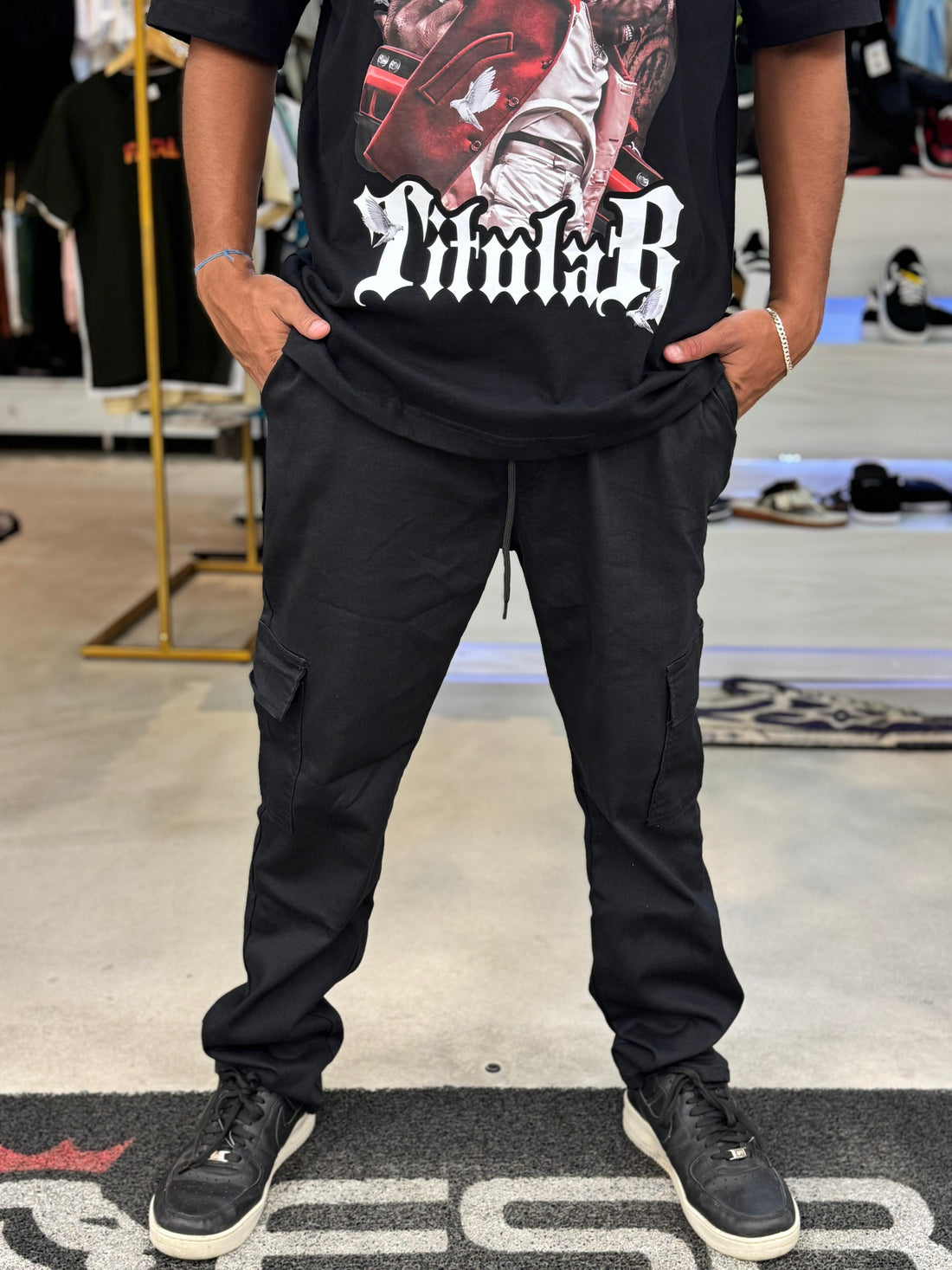 Calça Cargo Reta