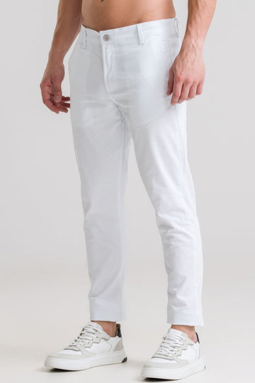 CALÇA SARJA BRANCA-MIOCHE